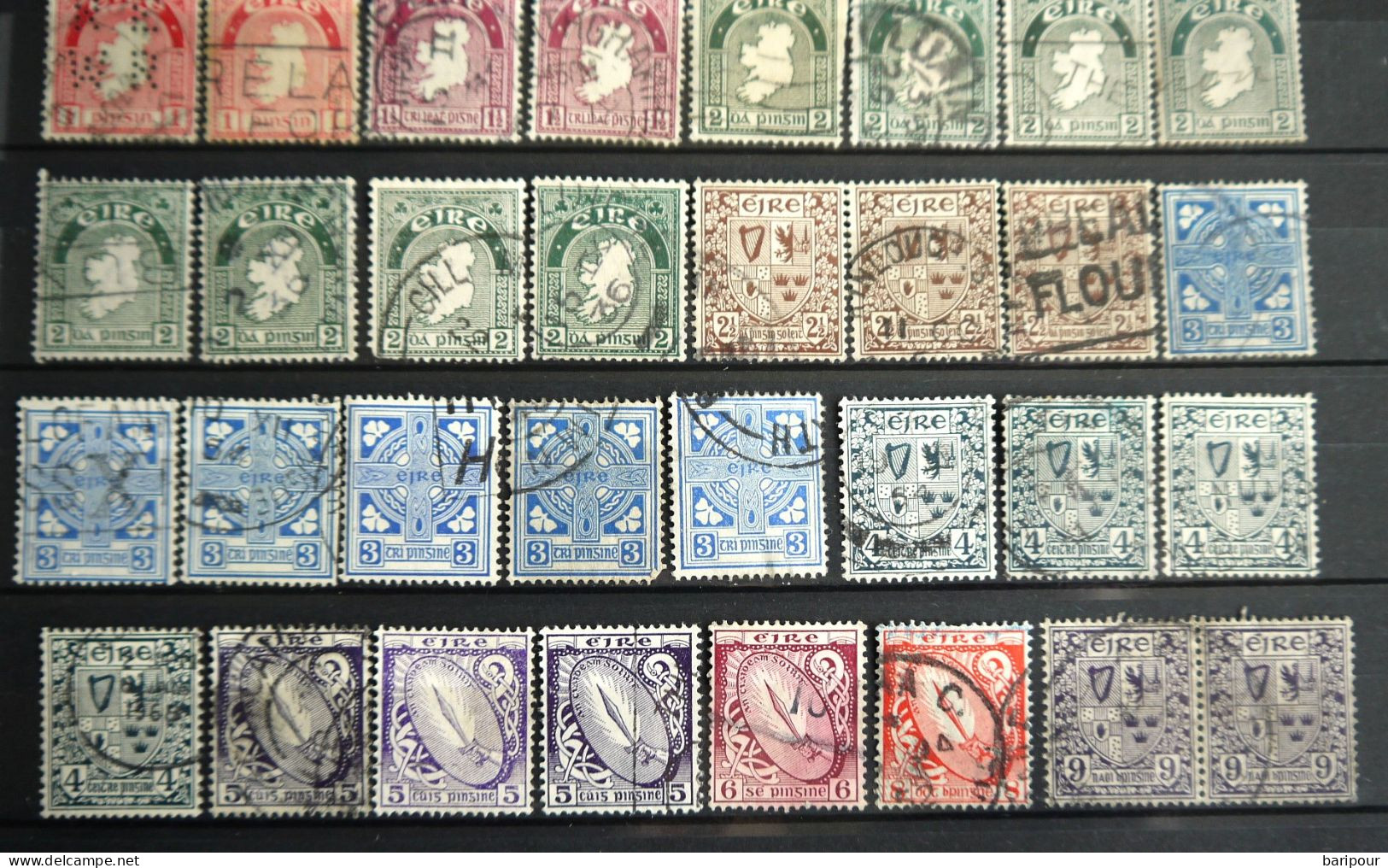 Irland Posten & Lots Ab Klassik Gestempelte Ausgaben - Used Stamps