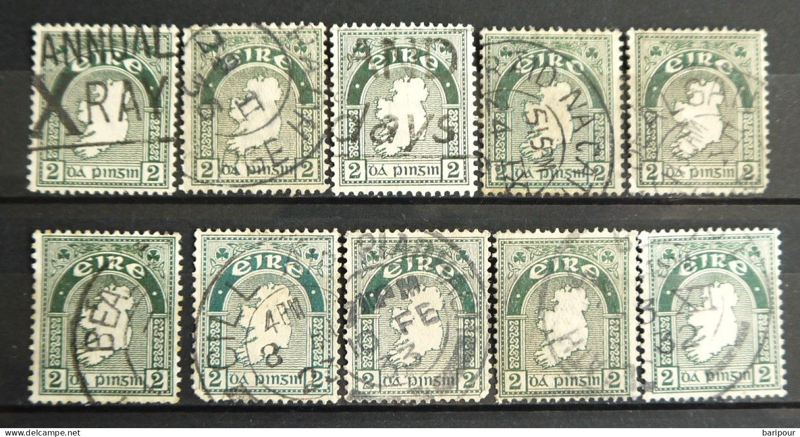 Irland Posten & Lots Ab Klassik Gestempelte Ausgaben - Used Stamps