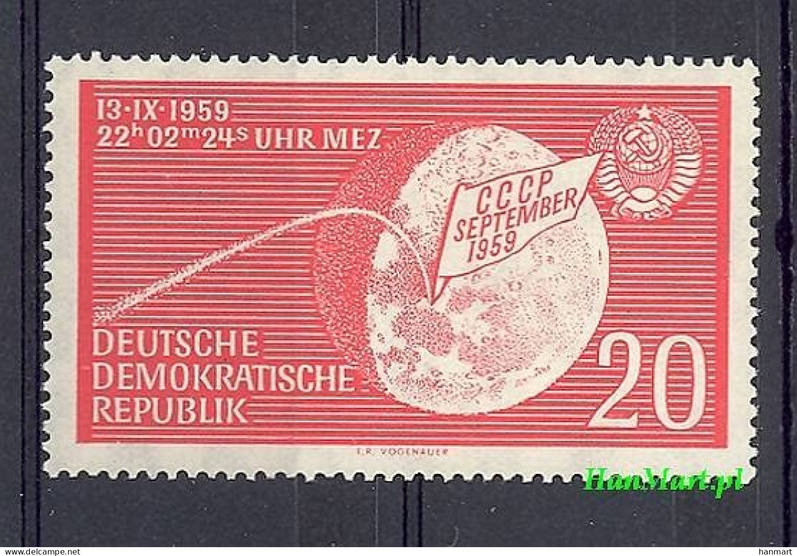 Germany, Democratic Republic (DDR) 1959 Mi 721 MNH  (ZE5 DDR721) - Other & Unclassified