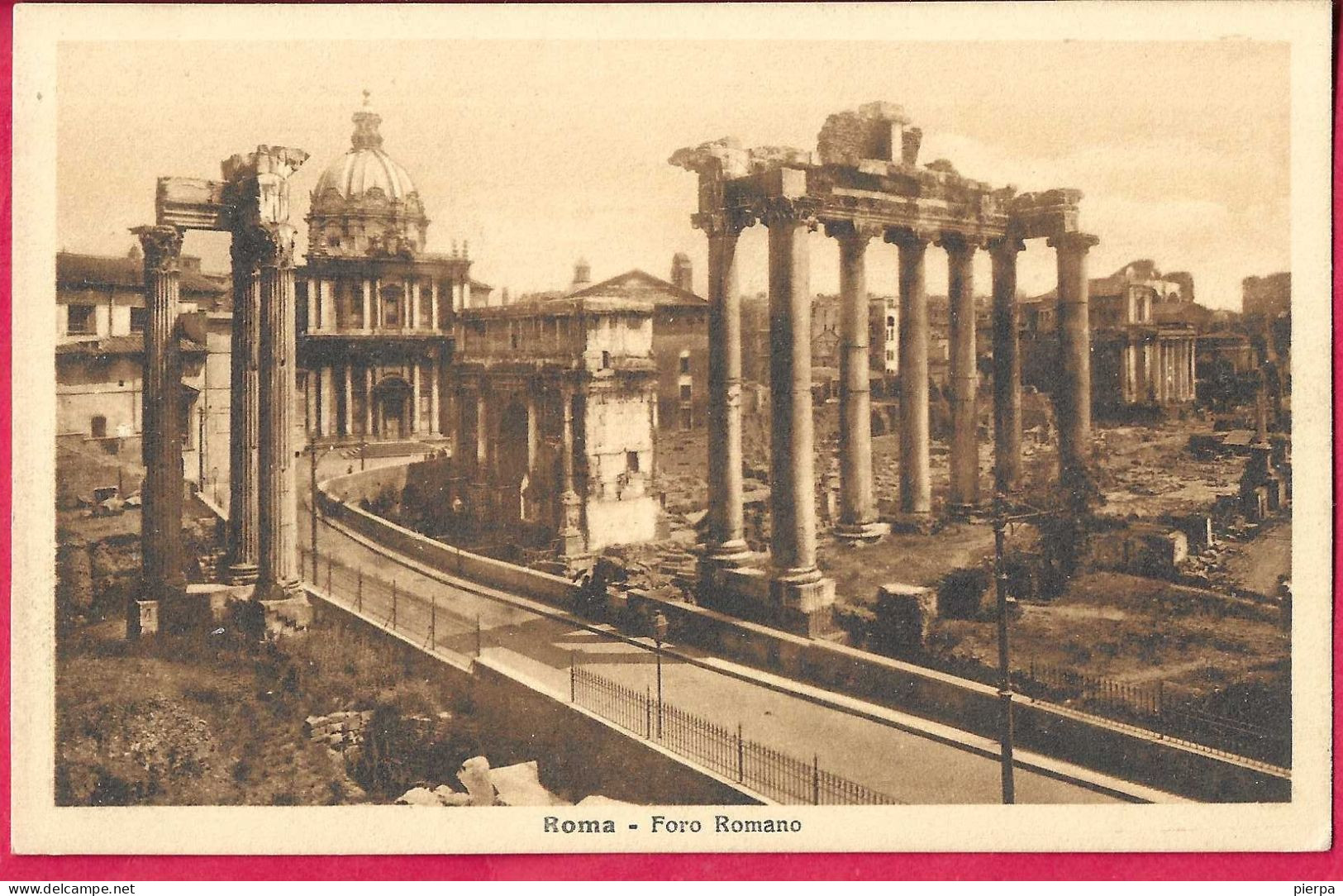 ROMA - FORO ROMANO - FORMATO PICCOLO - EDIZ. STA - NUOVA - Andere Monumente & Gebäude