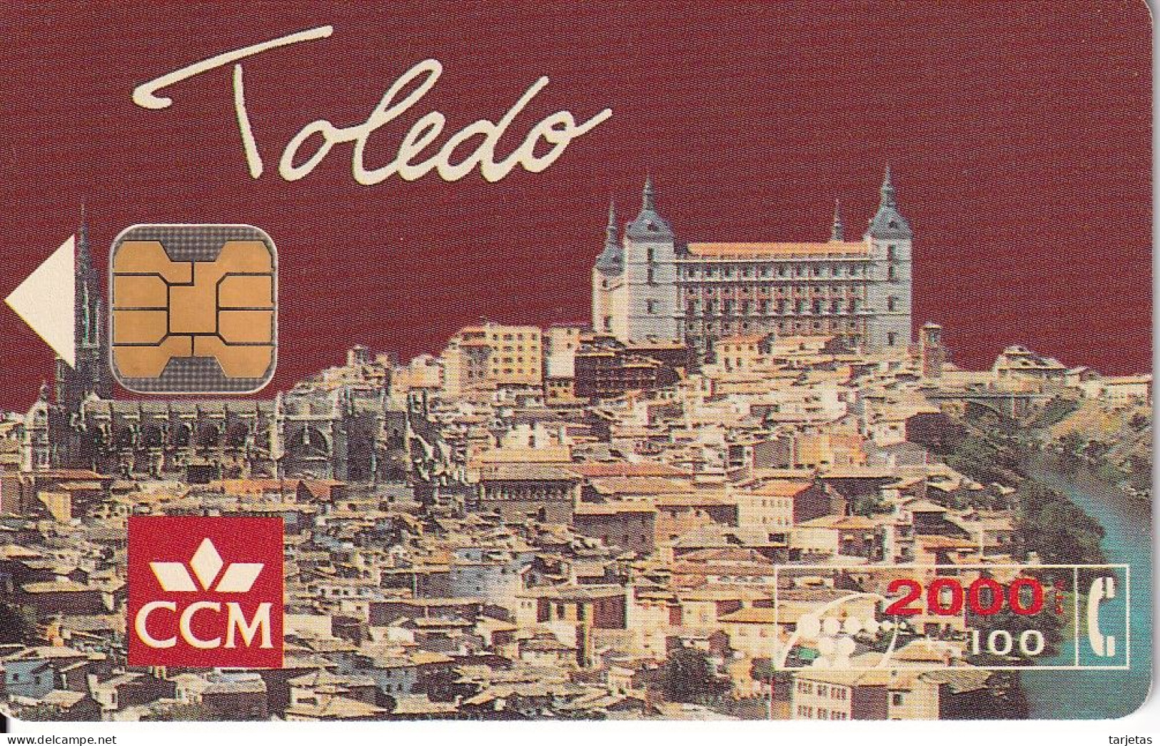 CP-050 TARJETA DE TOLEDO DE 2000 PTAS DE FECHA 09/94 Y TIRADA 11000 - Commemorative Pubblicitarie