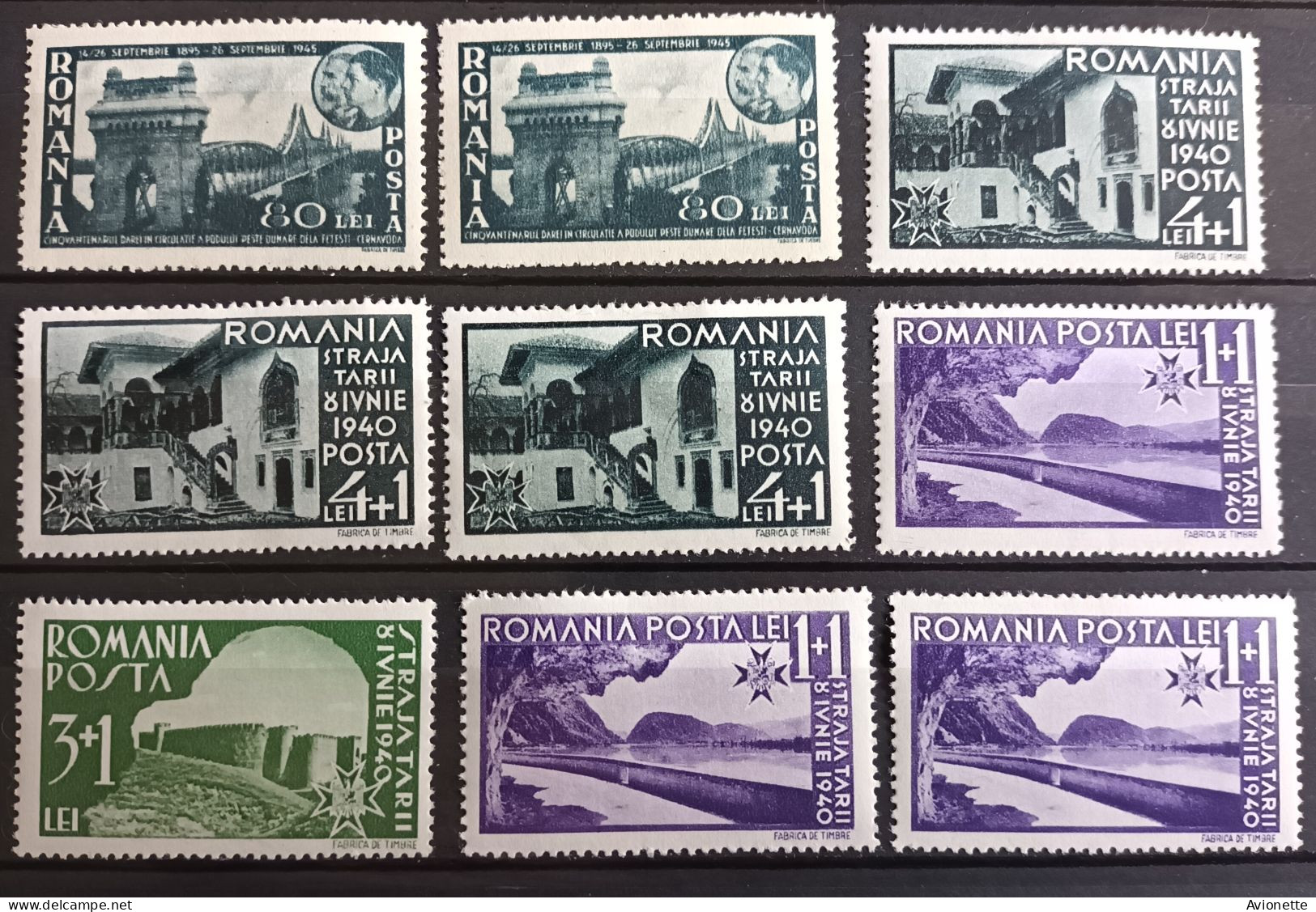 Romani 1945 (12 Timbres) - Unused Stamps