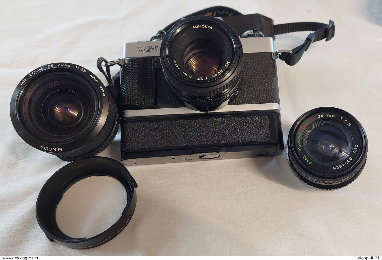 Minolta XG-1 And Lenses - Fototoestellen
