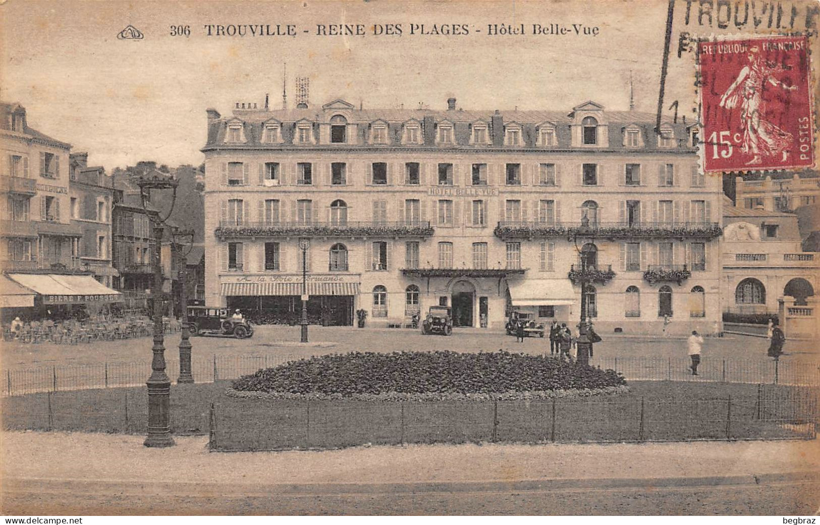 TROUVILLE     HOTEL BELLE VUE - Trouville