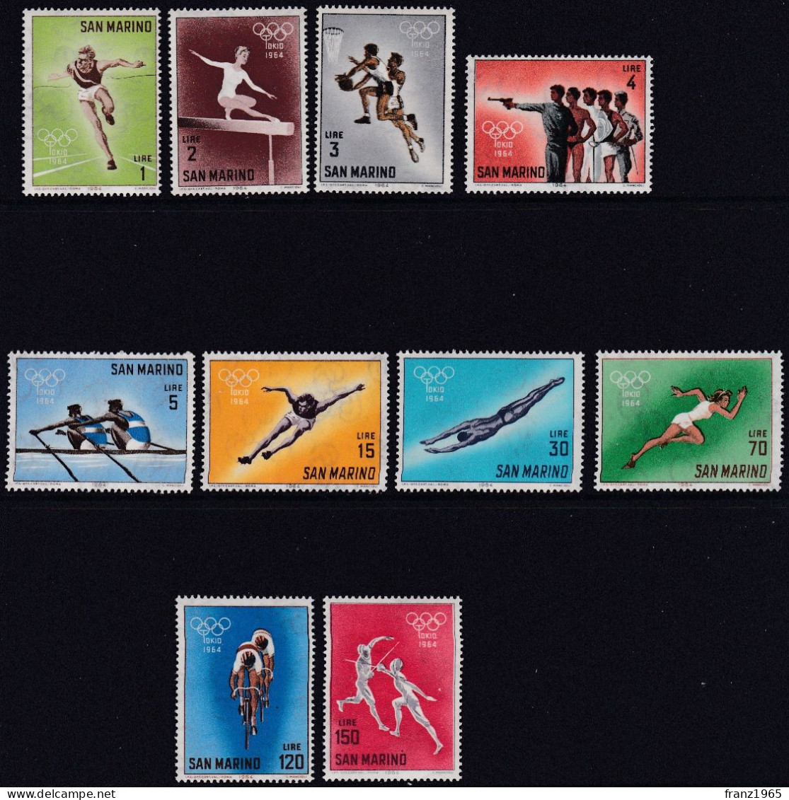 Tokyo Olympic Games Munich - 1964 - Nuovi