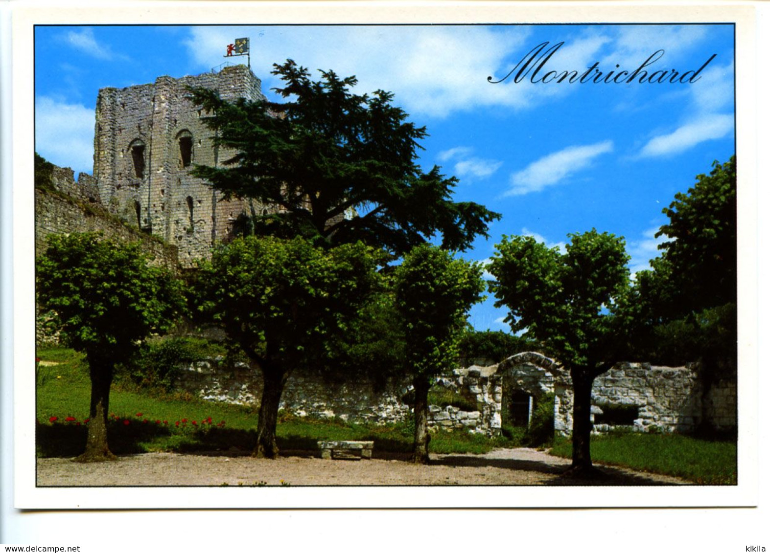 CPSM / CPM  10.5 X 15 Loir Et Cher MONTRICHARD Perspective Sur Le Donjon Du XII° Siècle - Montrichard