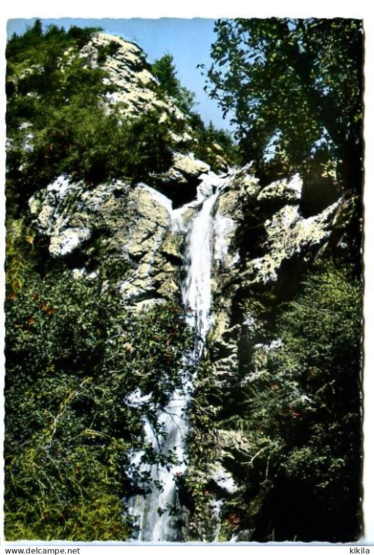 CPSM Dentelée 10.5 X 15 Drôme  TRESCHENU Environs De Chatillon En Diois Les Nonières La Cascade Du Sappet - Autres & Non Classés