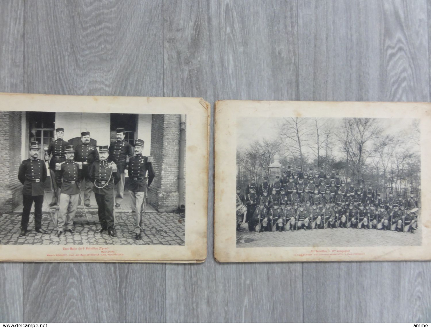 Boek (Avril 1909)  * Armée Belge - Belgisch Leger  (Oostende - Ieper - Camp Beverloo) Regiment 3° de Ligne