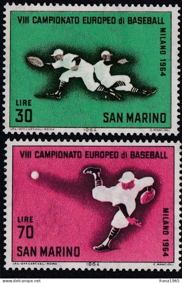 European Baseball Games - 1964 - Ongebruikt