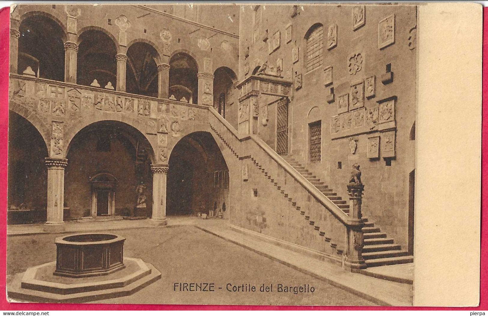 FIRENZE - CORTILE DEL BARGELLO- FORMATO PICCOLO - EDIZ. U.M.F. - NUOVA - Firenze (Florence)