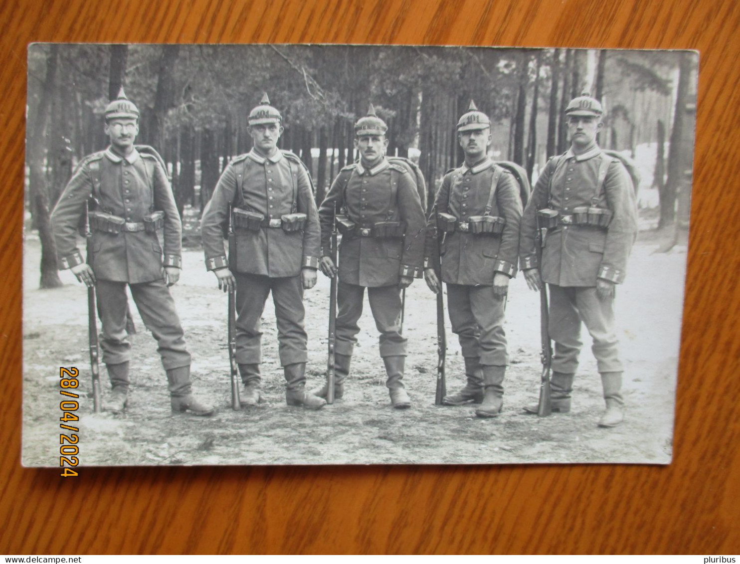 DRESDEN SOLDATEN FELDPOST 2 ERSATZ KOMP. 101 , 5-1 - Dresden