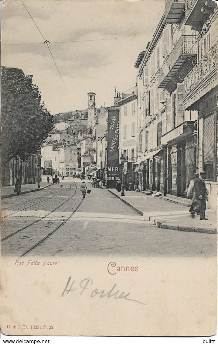 CANNES - Rue Félix Faure - Cannes