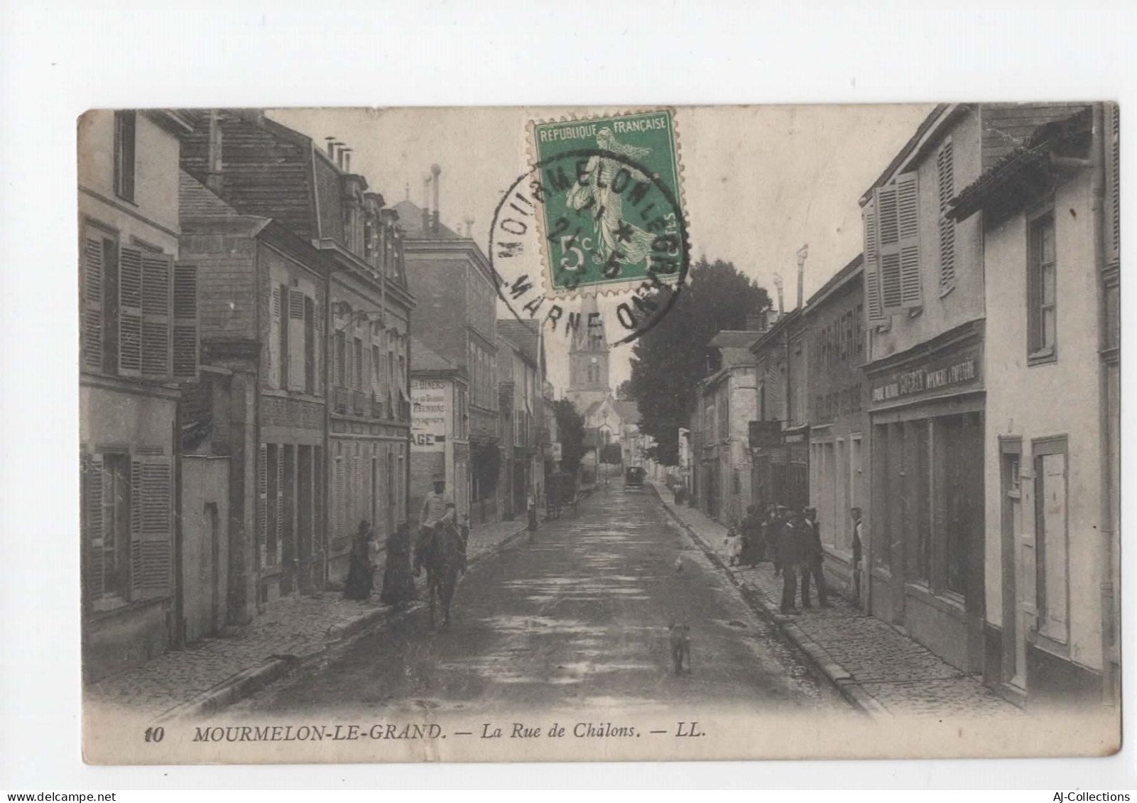 AJC - Mourmelon Le Grand - La Rue De Chalons - Mourmelon Le Grand