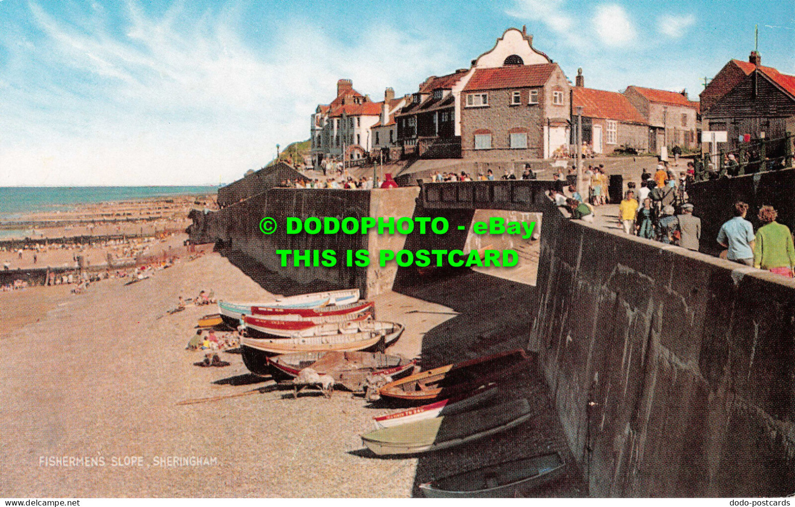 R536840 Sheringham. Fishermen Slope. J. Salmon - Monde