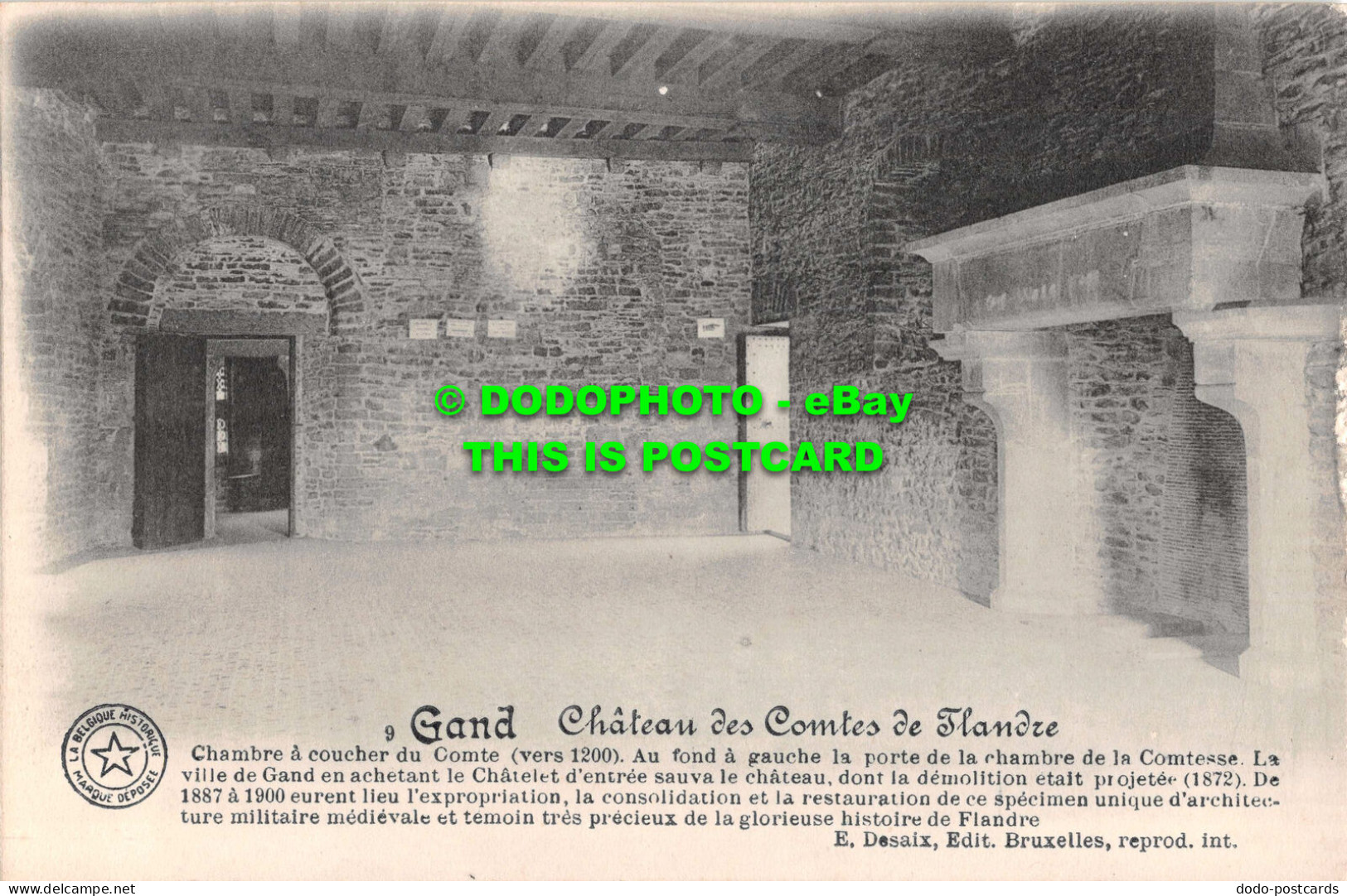 R536843 Gand. Chateau Des Comtes De Flandre. E. Desaix - Monde