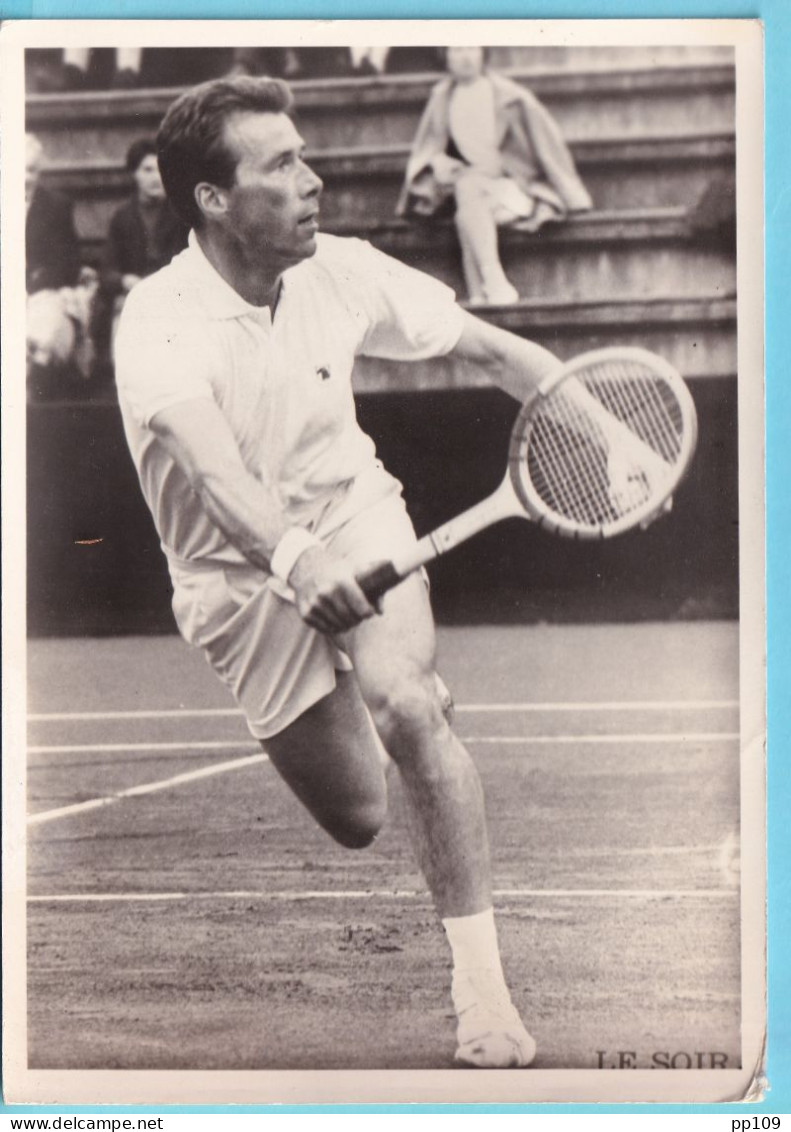 JEUX OLYMPIQUES MEXICO 1968 Belgique Jacques BRICHANT Tennis LE SOIR 18,5 Cm X 13 Cm - Andere & Zonder Classificatie