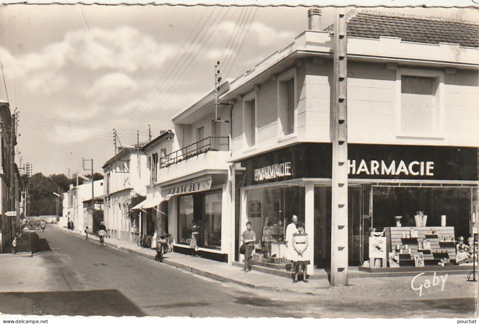 AL24 -(17) ETAULES  -  LA GRANDE RUE  -  COMMERCES  -  PHARMACIE  -   2 SCANS . - Autres & Non Classés