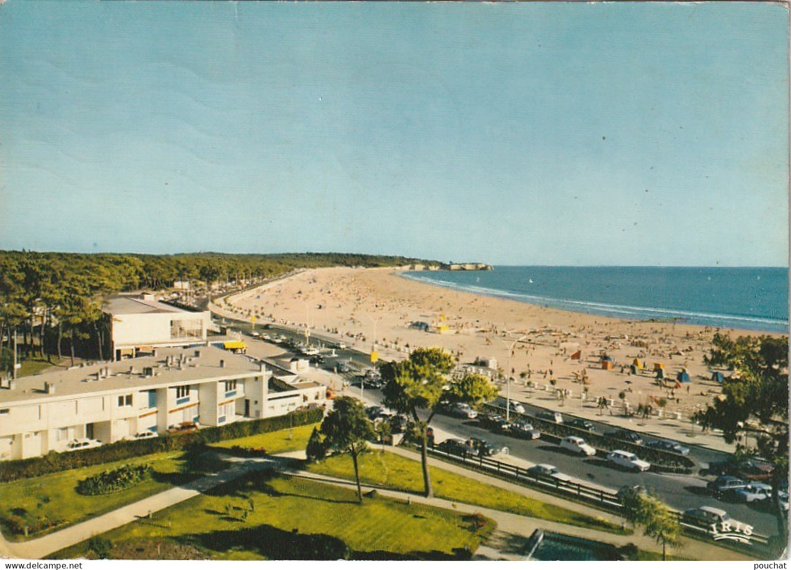 AL24 -(17) SAINT GEORGES DE DIDONNE  -  LA PLAGE ET LE BOULEVARD - VUE GENERALE  -   2 SCANS . - Saint-Georges-de-Didonne