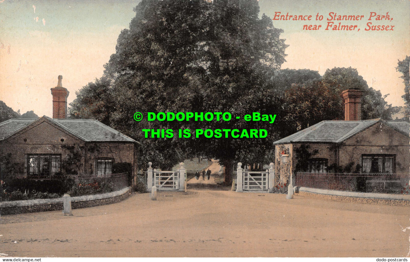 R537179 Sussex. Entrance To Stanmer Park. Near Falmer. The Pictorial Centre. The - Monde