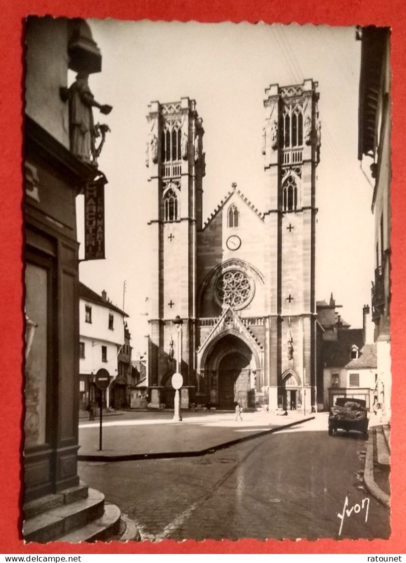 71 - Saone Loire - CHALON Sur Saone - CPSM IB.2773 - Eglise Saint Vincent - éd YVON - Chalon Sur Saone