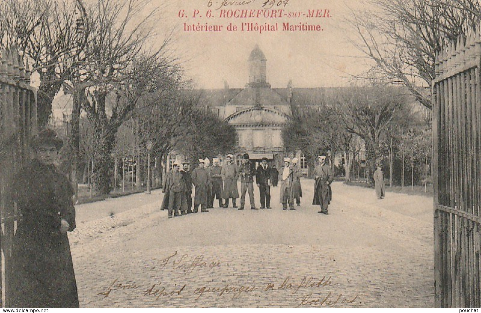 AL25 -(17) ROCHEFORT SUR MER  - INTERIEUR DE L ' HOPITAL MARITIME -  MILITAIRES EN SOINS , BLESSES  - 2 SCANS - Rochefort