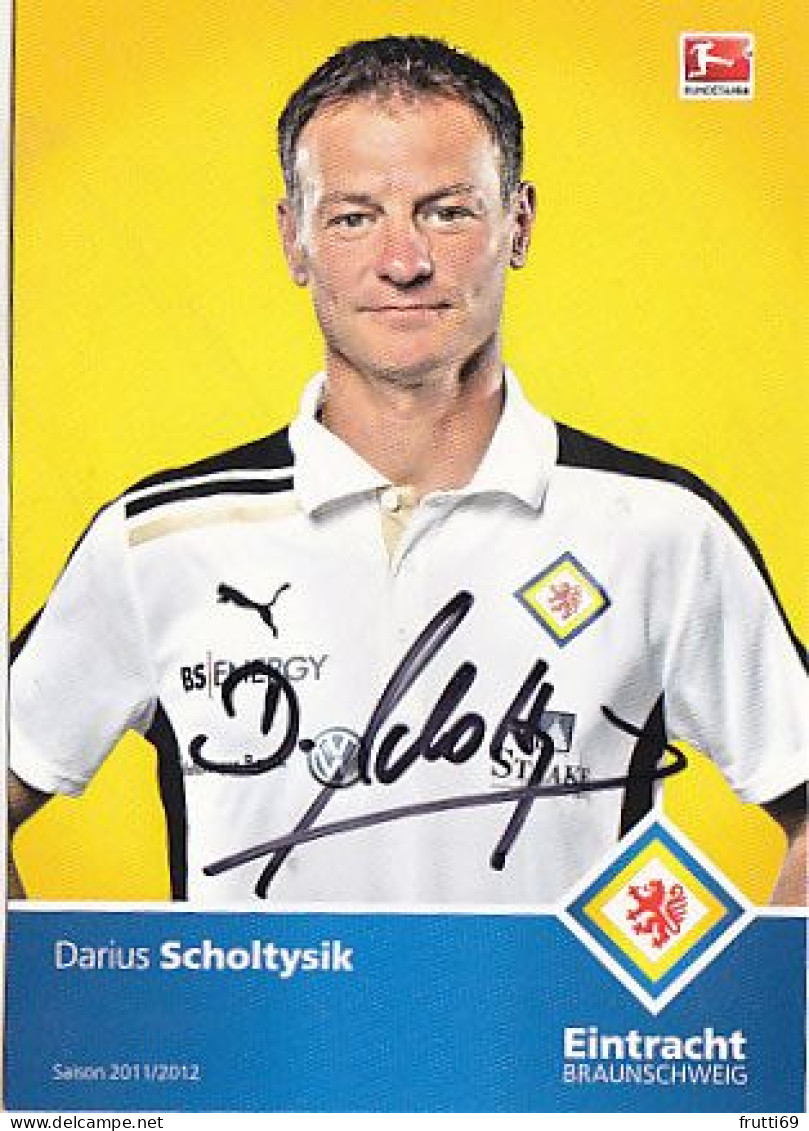 AK 215635 FOOTBALL / SOCCER / FUSSBALL - Eintracht Braunschweig - 2011 / 2012 - Darius Scholtysik - Football