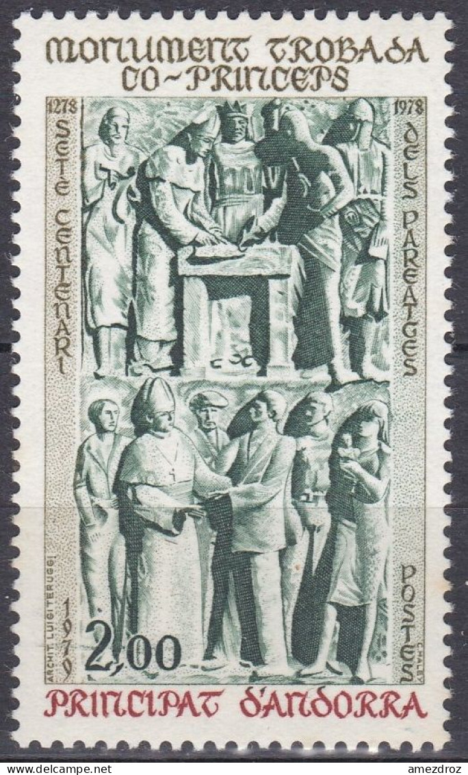 Andorre Français 1979   NMH ** Monument  (A16) - Nuovi