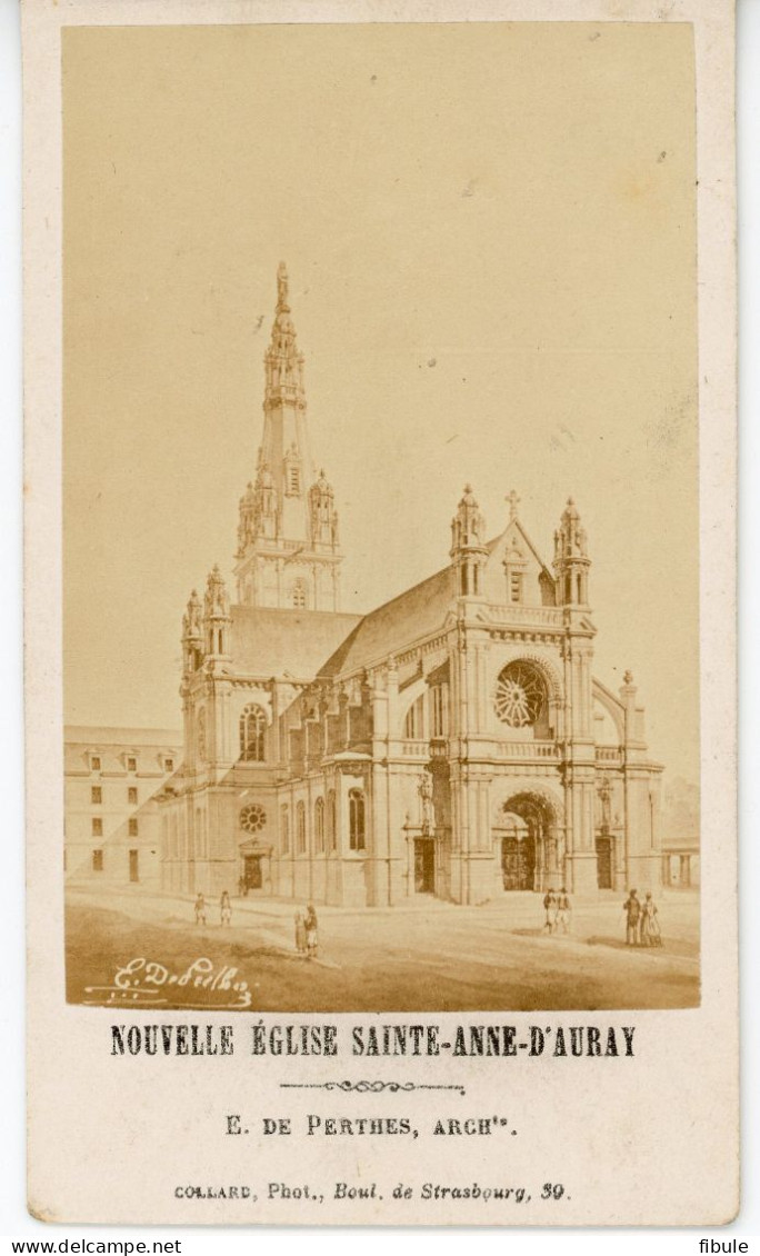 SAINTE ANNE D'AURAY, CV De La Basilique, Photographie Collard Strasbourg - Europe