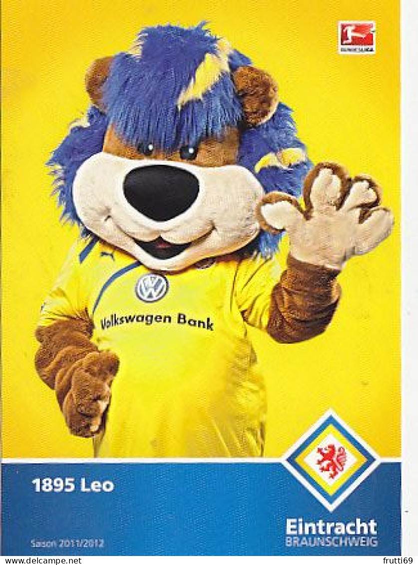 AK 215637 FOOTBALL / SOCCER / FUSSBALL - Eintracht Braunschweig - 2011 / 2012 - 1895 Leo - Fussball