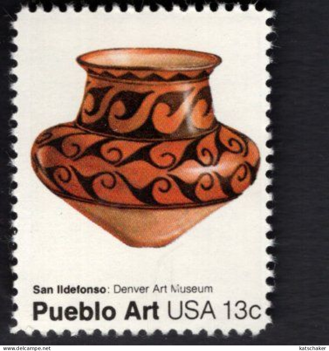 206105279 1977 SCOTT 1707 (XX) POSTFRIS MINT NEVER HINGED - Pueblo Pottery SAN LIDELONSO - Ungebraucht