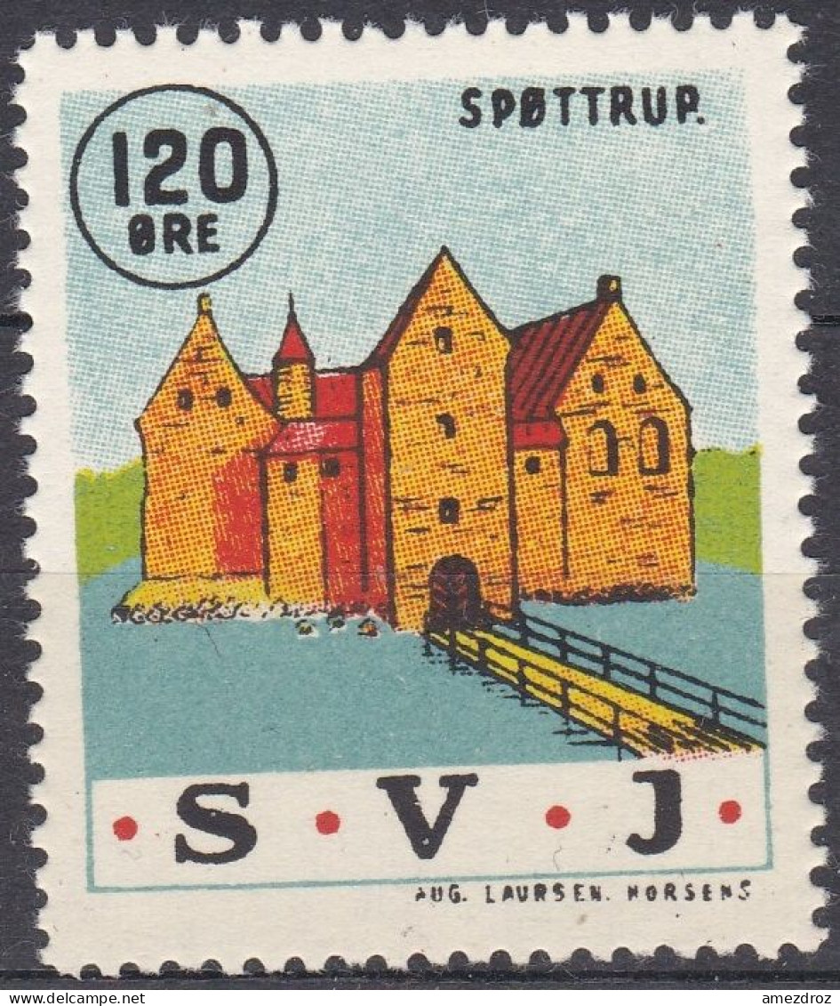 Chemin De Fer Danois  - Danemark Railway   NMH ** Spottrup SVJ   (A17) - Paquetes Postales