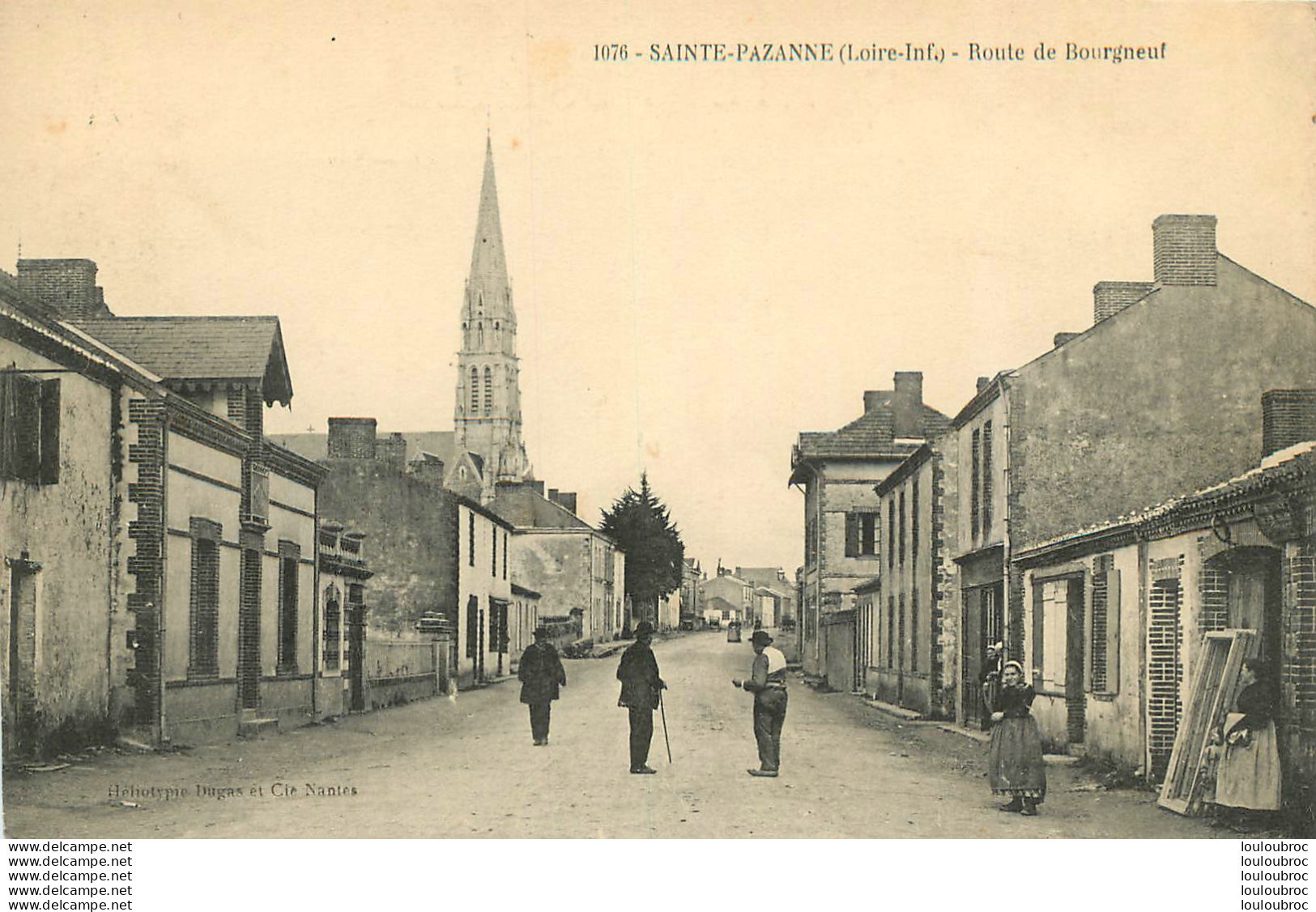 SAINTE PAZANNE ROUTE DE BOURGNEUF  - Sonstige & Ohne Zuordnung