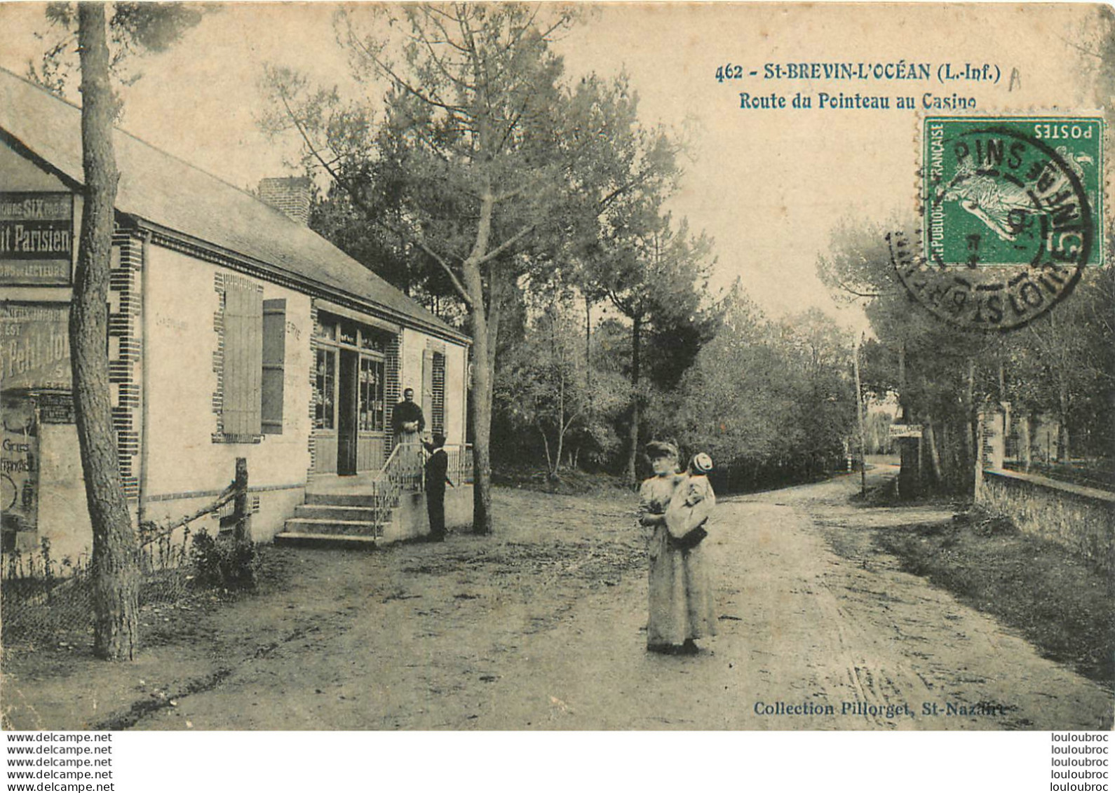 SAINT BREVIN L'OCEAN ROUTE DU POINTEAU AU CASINO  - Saint-Brevin-l'Océan