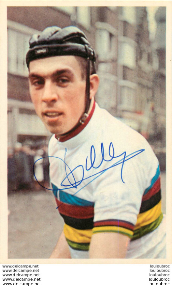 PATRICK SERCU AVEC AUTOGRAPHE DEDICACE ORIGINAL  - Ciclismo