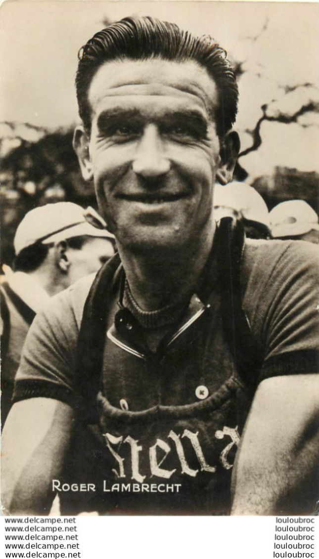 ROGER LAMBRECHT - Ciclismo