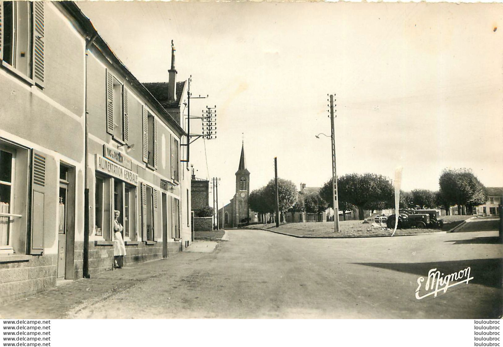 SAINT SIMEON LA PLACE ET ALIMENTATION GENERALE - Autres & Non Classés