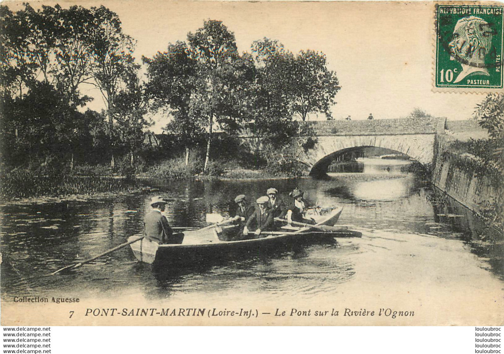 PONT SAINT MARTIN LE PONT SUR LA RIVIERE L'OGNON  - Otros & Sin Clasificación