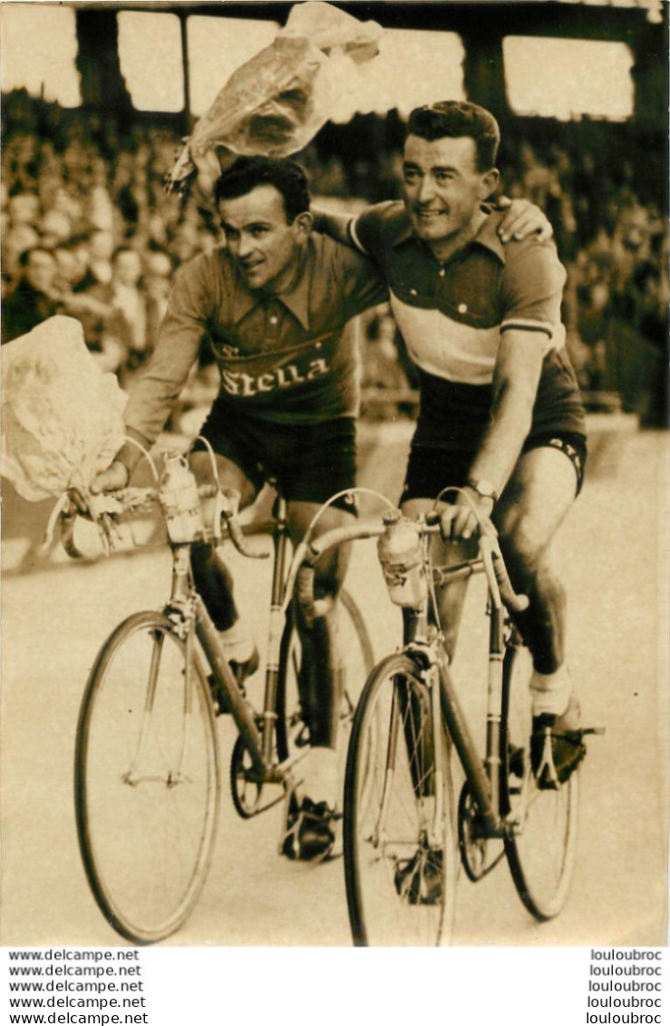 LOUISON BOBET ET PIERRE BARBOTIN  PHOTO ORIGINALE  FORMAT 18 X 13 CM - Sport