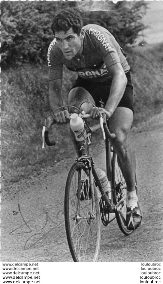 JEAN ANASTASI  AVEC AUTOGRAPHE DEDICACE - Ciclismo