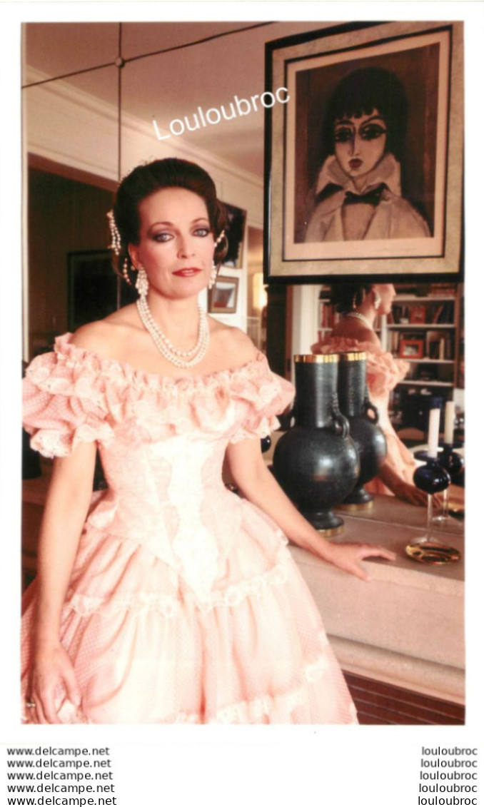 DIANE D'ORLEANS EPOUSE DU DUC DE WURTEMBERG 1993  PHOTO DE PRESSE AGENCE  ANGELI 27 X 18 CM R4 - Célébrités