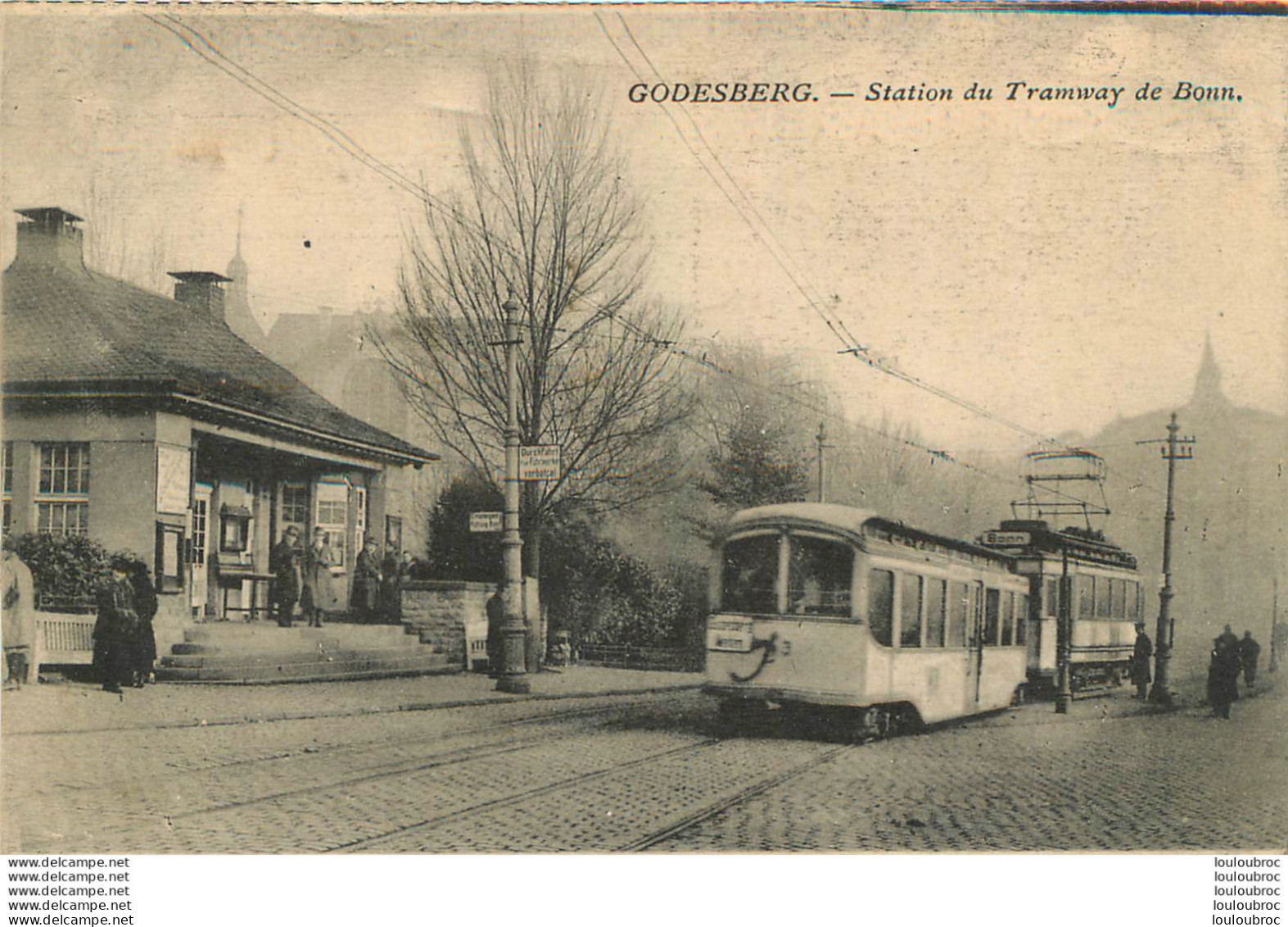 GODESBERG STATION DE TRAMWAY DE BONN  - Bonn