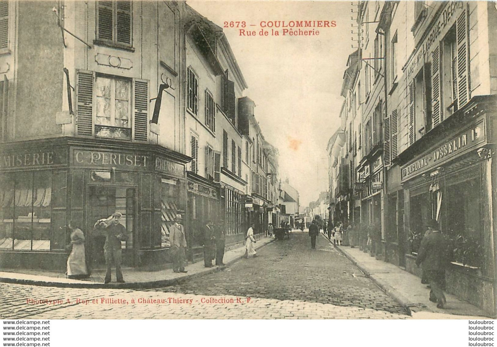 COULOMMIERS  RUE DE LA PECHERIE - Coulommiers