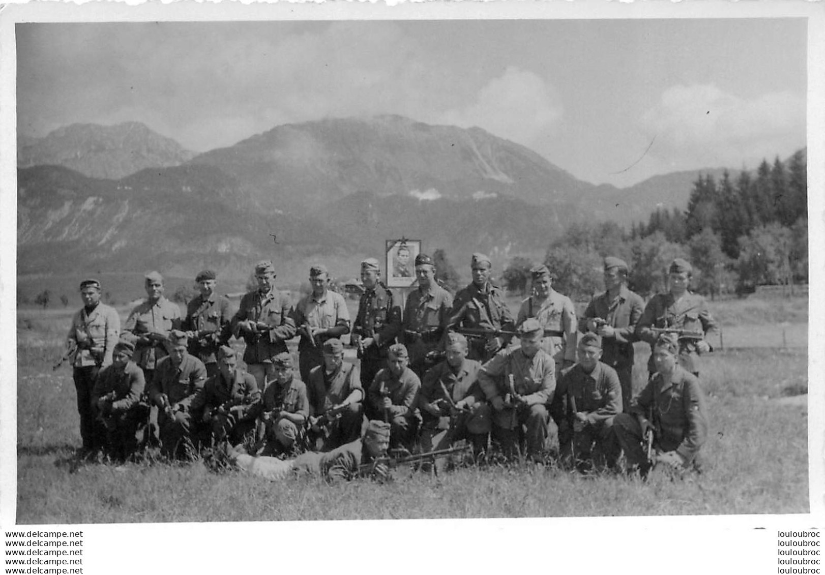 CARTE PHOTO YOUGOSLAVIE SOLDATS YOUGOSLAVES SECONDE GUERRE MONDIALE R43 - Weltkrieg 1939-45