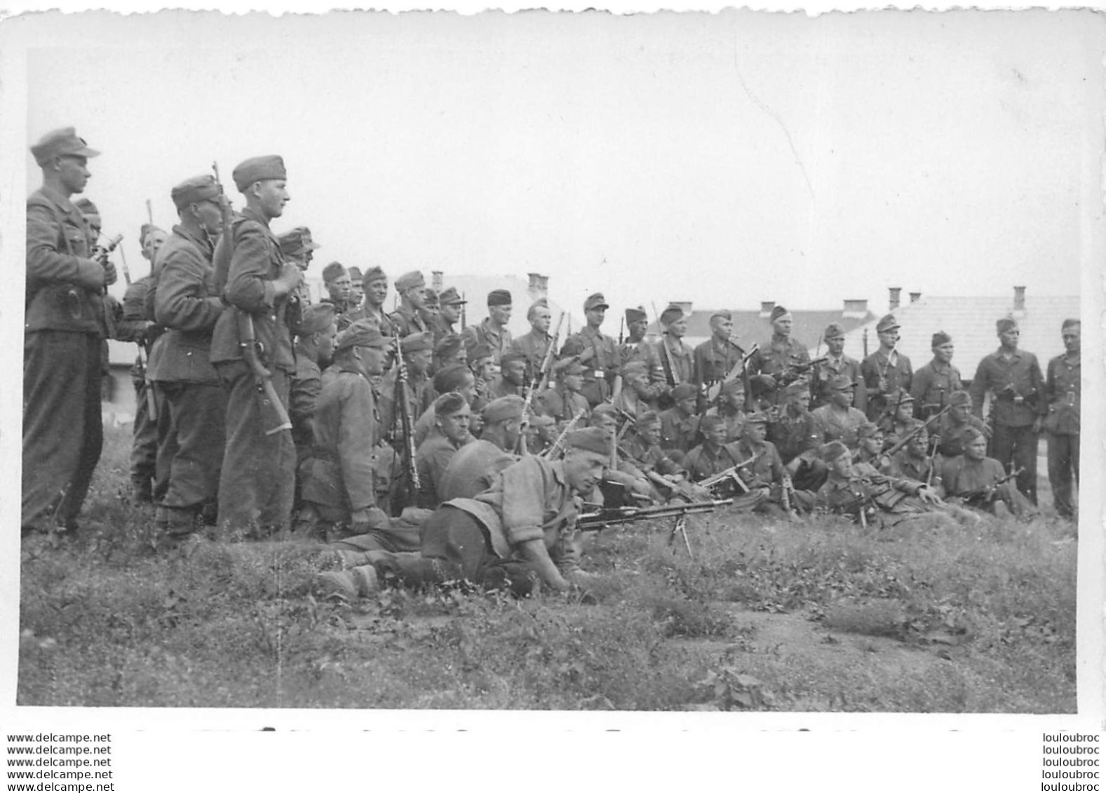 CARTE PHOTO YOUGOSLAVIE SOLDATS YOUGOSLAVES SECONDE GUERRE MONDIALE R21 - War 1939-45