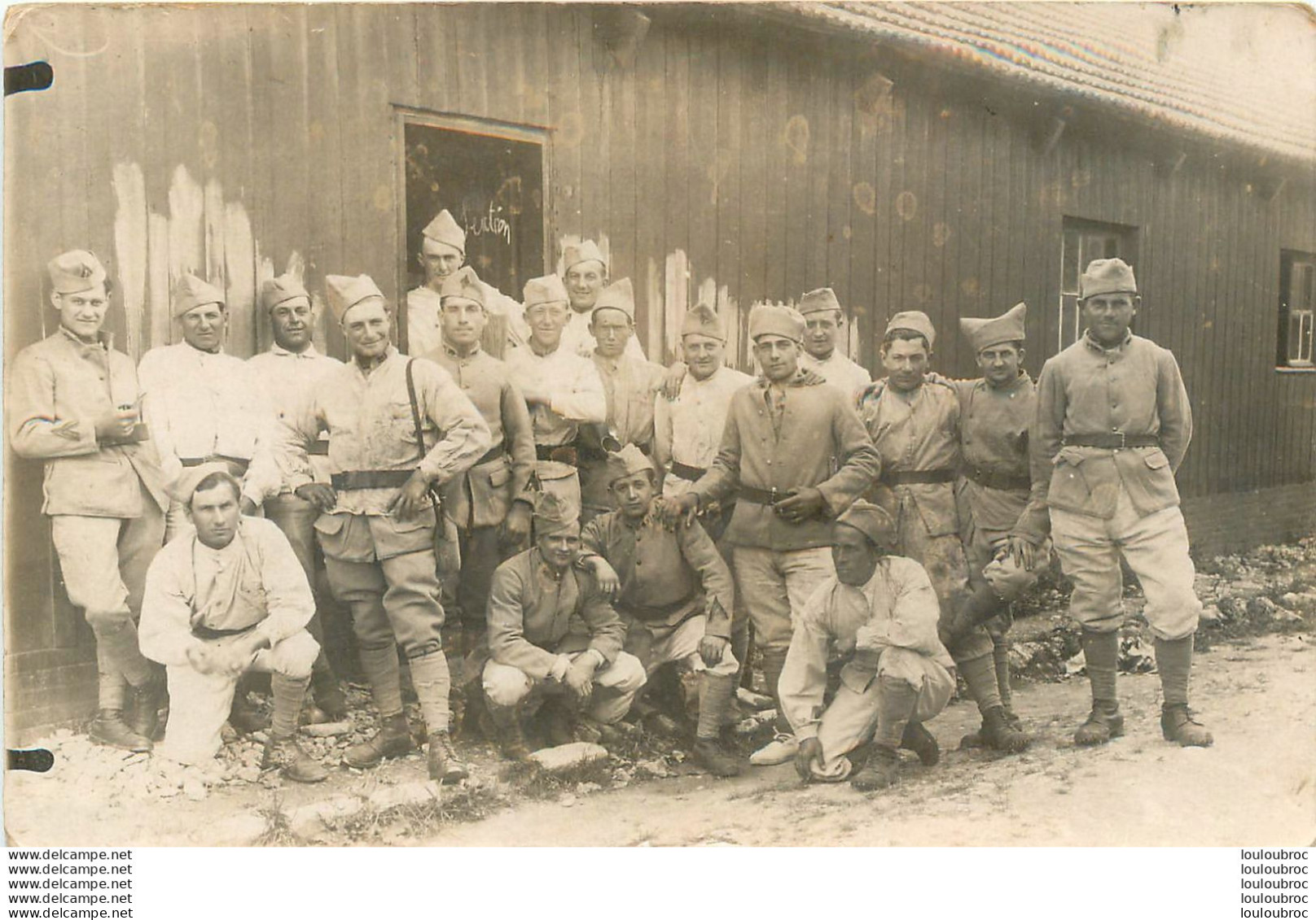 CAMP D'AVORD CARTE PHOTO 1933 - Kazerne