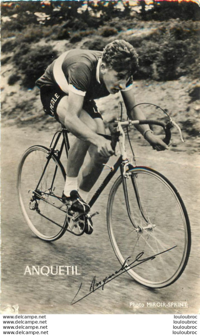 JACQUES ANQUETIL PHOTO MIROIR  SPRINT - Radsport