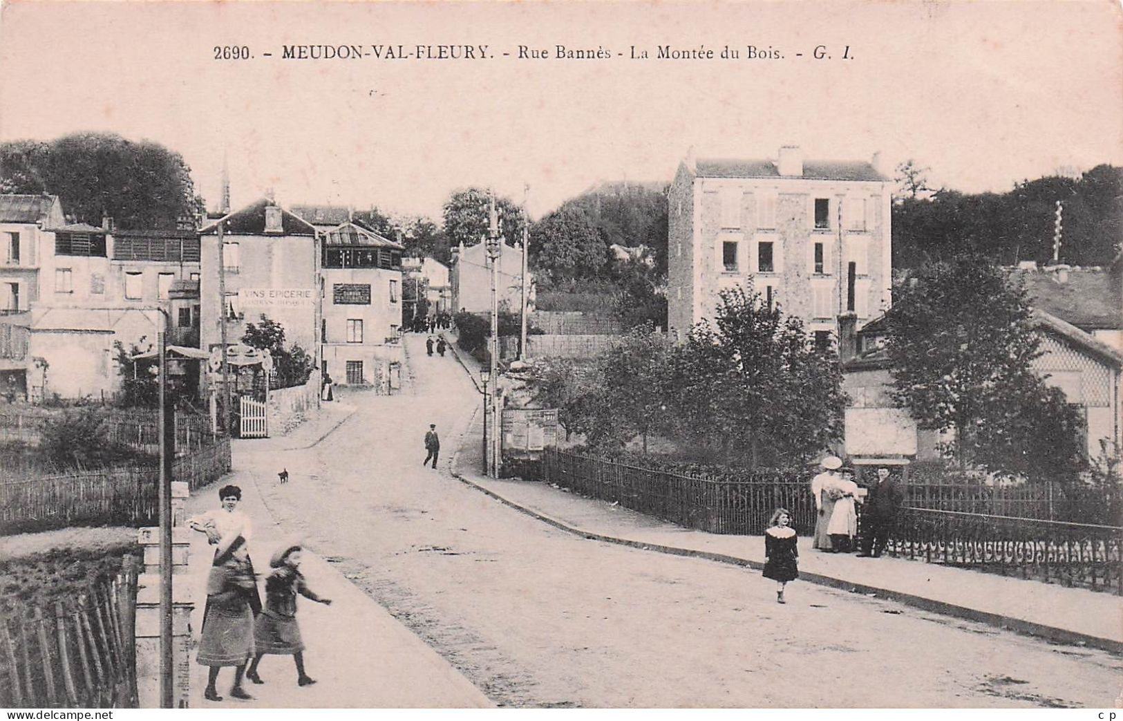 Meudon - Rue Banes - Montee Du Bois - CPA °J - Meudon