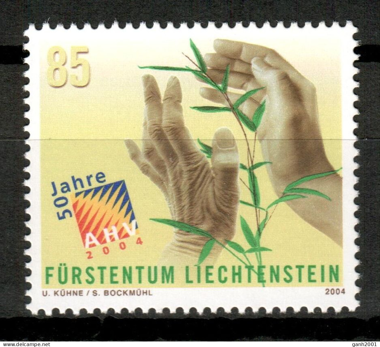 Liechtenstein 2004 / 50 Anniversary AHV - Insurance MNH Seguros 50 Jahre AHV / Hy58  29-23 - Ungebraucht