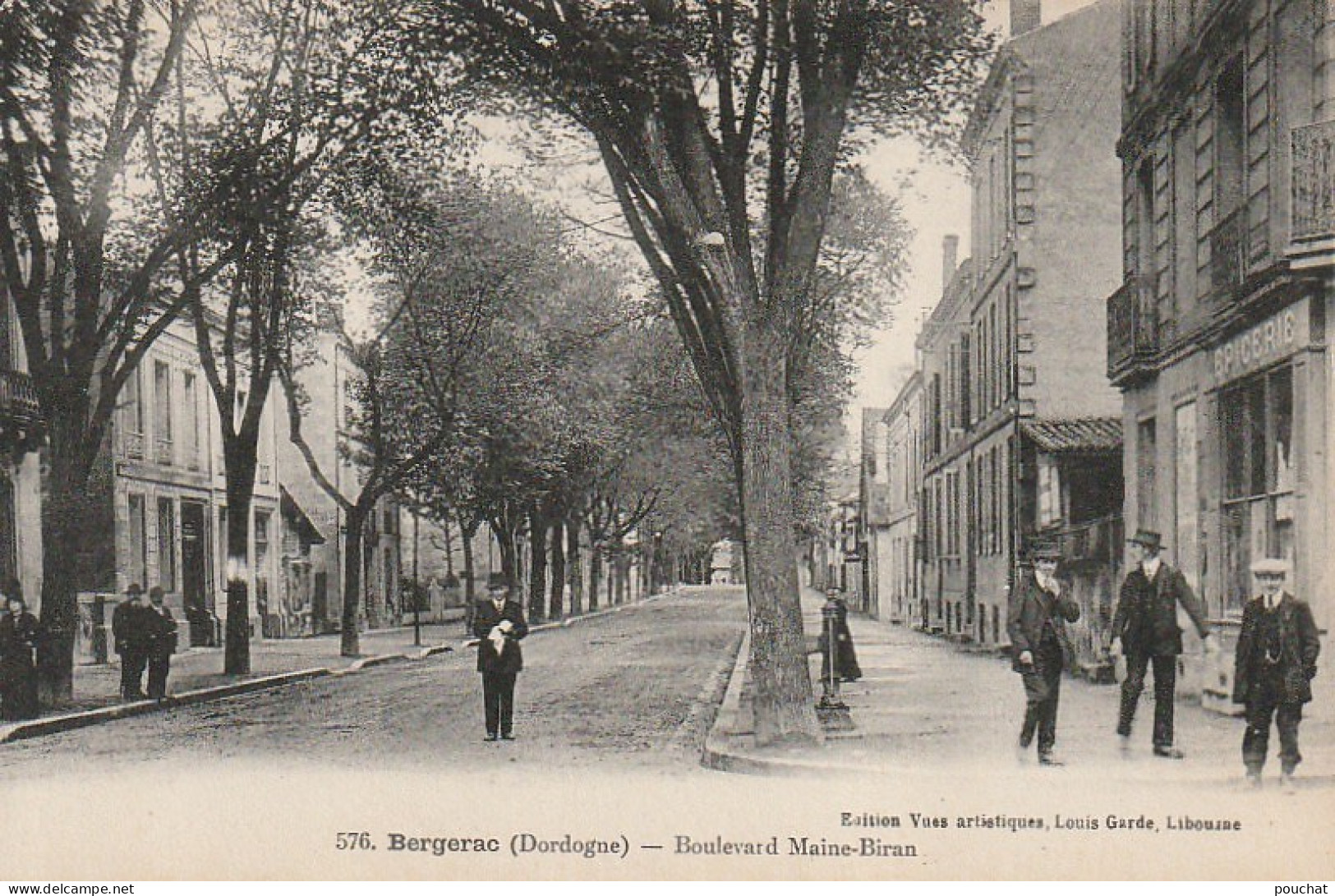 BE16 -(24) BERGERAC - BOULEVARD MAINE  BIRAN  - ANIMATION -  2 SCANS - Bergerac