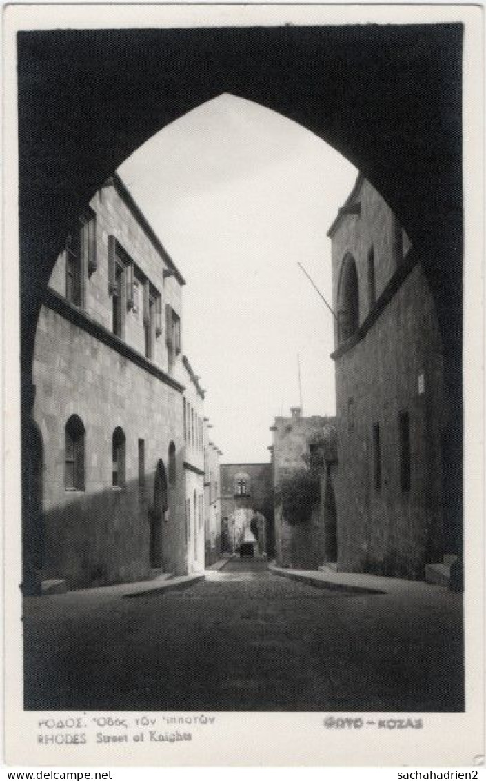 Pf. RHODES. Street Of Knights - Grèce